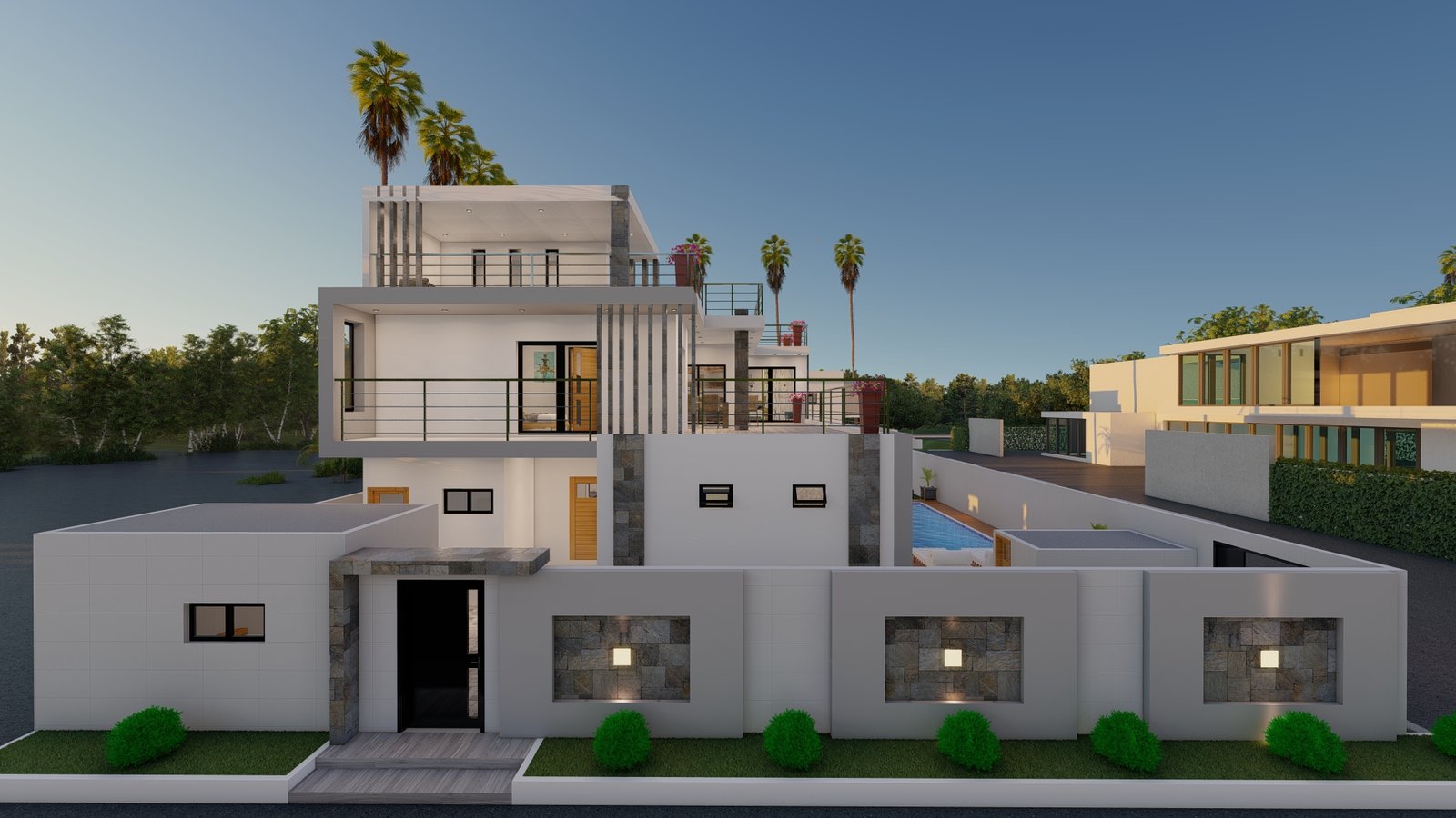 conception plan de villa